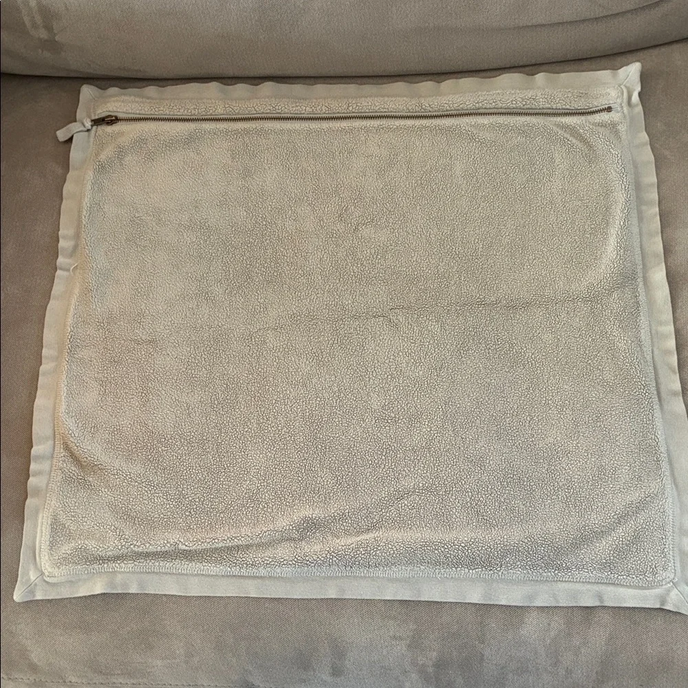 Pottery Barn Gray Square Accent Pillow Slip Cover 22x22